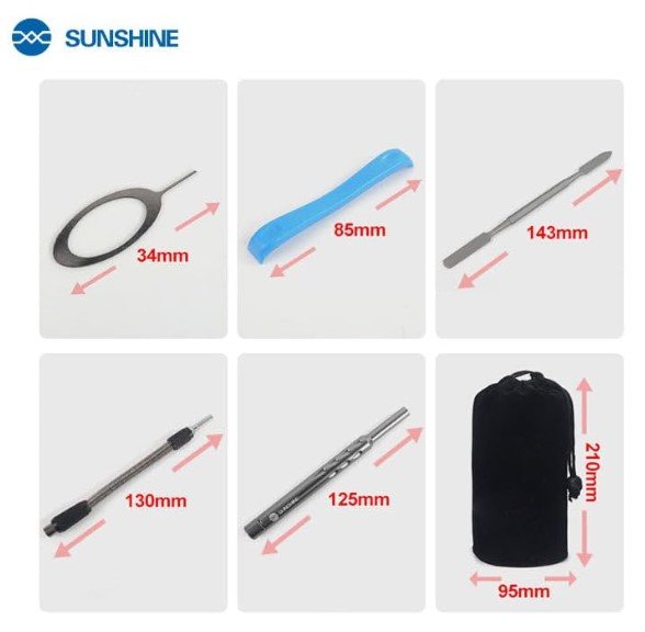 Sunshine SS-5120 128 Adet Tornavida Seti