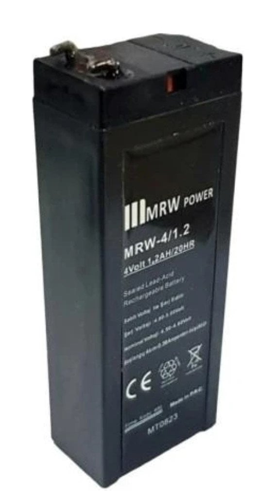 MRW POWER  Bakımsız Kuru Aküler  4Volt 1.2AH
