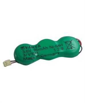 Varta 55602403033 3/V15H L (Kahve Soket) S WC 3,6V 15 Mah Şarjlı Pil