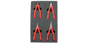 İZELTAŞ  3560 00 2104  Elektronikçi Keski ve Pense Seti (4 Parça)