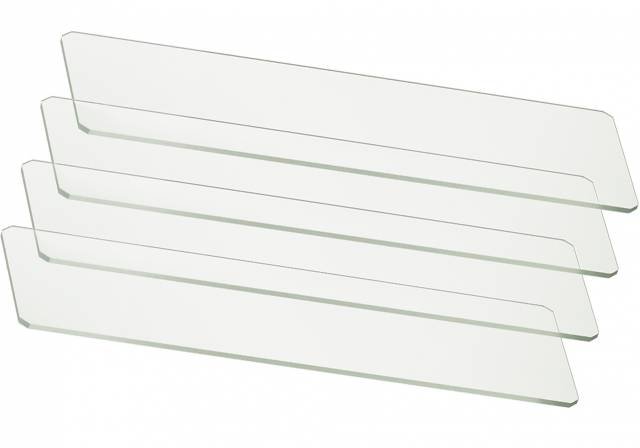 Bresser Blank Slides/Cover Plates 50/100 pieces