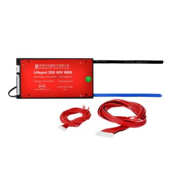 Daly DL-J25BF20 - 20S - 64.0V 50A - LiFePO4 BMS Devre - Balans