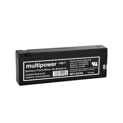 Multipower Philips MP1222A XL 12V 2 Ah Defibrilatör Bataryası Muadil