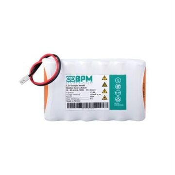 BPM IS105004 7.2 Volt 1500 Mah Ni-Mh Compex Muadil Medikal Batarya Paketi